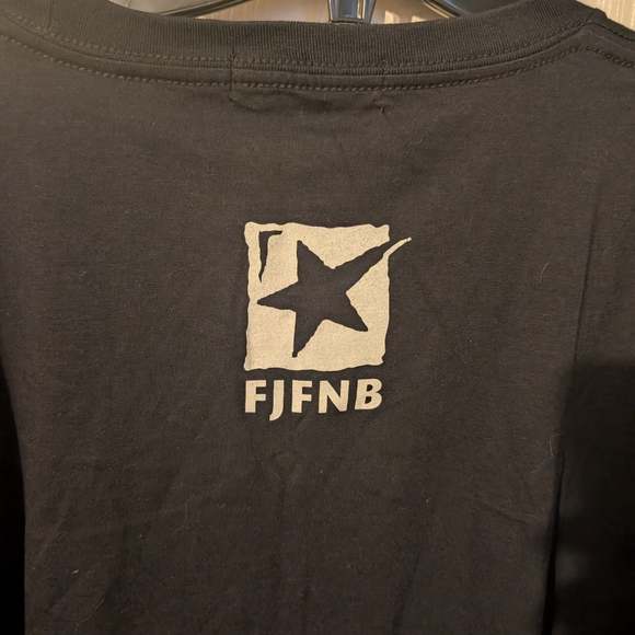 Me to We Black Tee with Green Accents - Picture 3 of 3